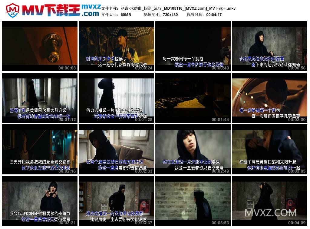 赵鑫-求婚曲_国语_流行_MD105118